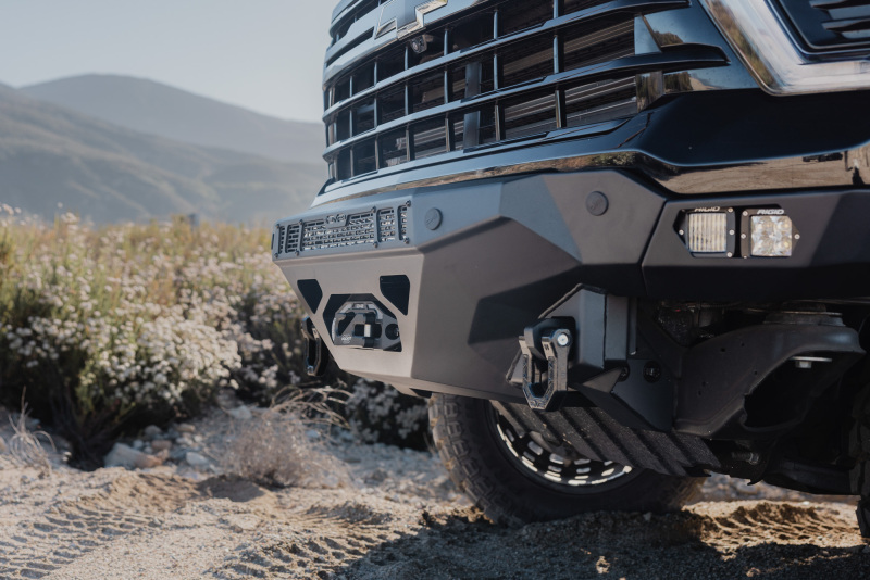 Chevrolet Silverado 3500 Front Bumper - DV8 Offroad - Spec Series - Black - `24-`26